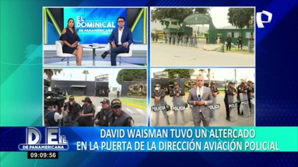 David Waisman protagoniza fuerte altercado con Carlos Almerí en exteriores de la DIPA