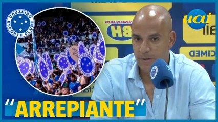 Pepa elogia torcida do Cruzeiro e time após vitória