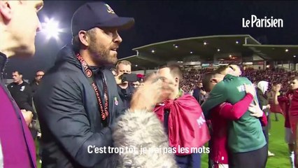Ryan Reynolds rachète un club de foot en 2021, en 2023 il devient héros de toute une ville