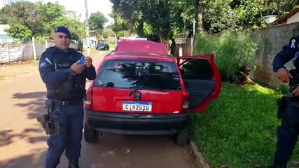 Corsa furtado durante a madrugada é recuperado pela Guarda Municipal