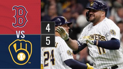 Resumen Medias Rojas de Boston vs Cerveceros de Milwaukee | MLB 22-04-2023