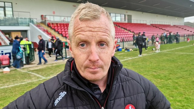 Derry hurling manager Johnny McGarvey gives his verdict on the victory over Sligo