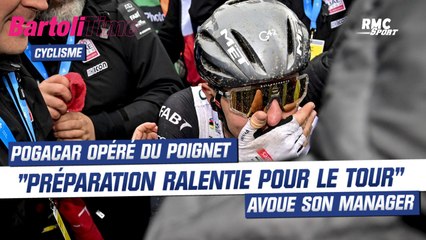 Pogacar opéré du poignet : "Ça va ralentir sa préparation pour le Tour" confie Gianetti, son manager