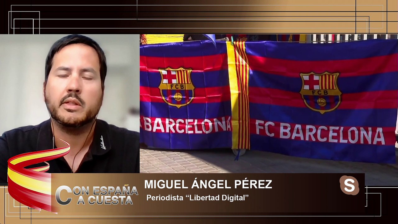 MIGUEL ÁNGEL PÉREZ: Laporta en vez de asumir el escandalo solo sabe echar balones fuera