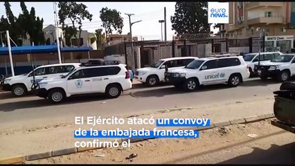 Sudán | Un convoy de evacuación de la embajada de Francia sufre un ataque