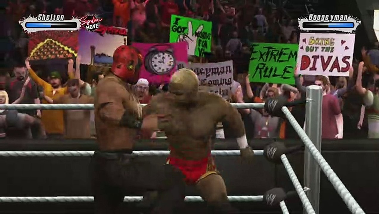 Shelton Benjamin Versus The Boogeyman (WWE SmackDown Vs. Raw 2009)