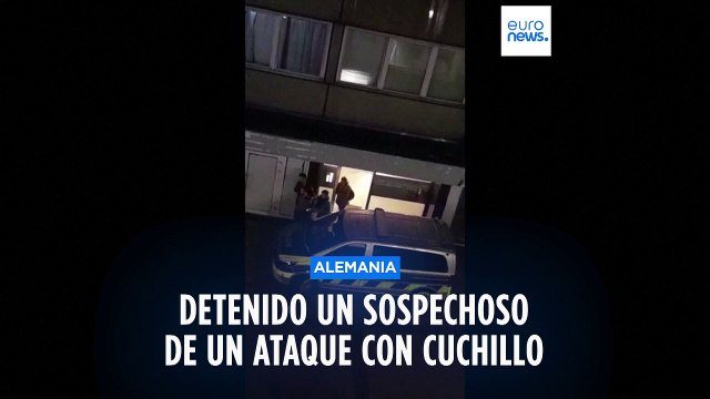 Alemania | Policía detiene a un sospechoso por el ataque con cuchillos en un gimnasio