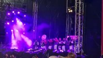 Banda mexicana Kilómetro 7 abre concierto de Banda MS en Tegucigalpa