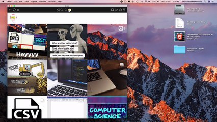 How to Use Instagram on a Computer (GRIDS Application) - How To Mute An Account | Tutorial 54