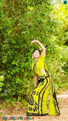 Sri Lankan Girl Dressed In A Beautiful Saree
