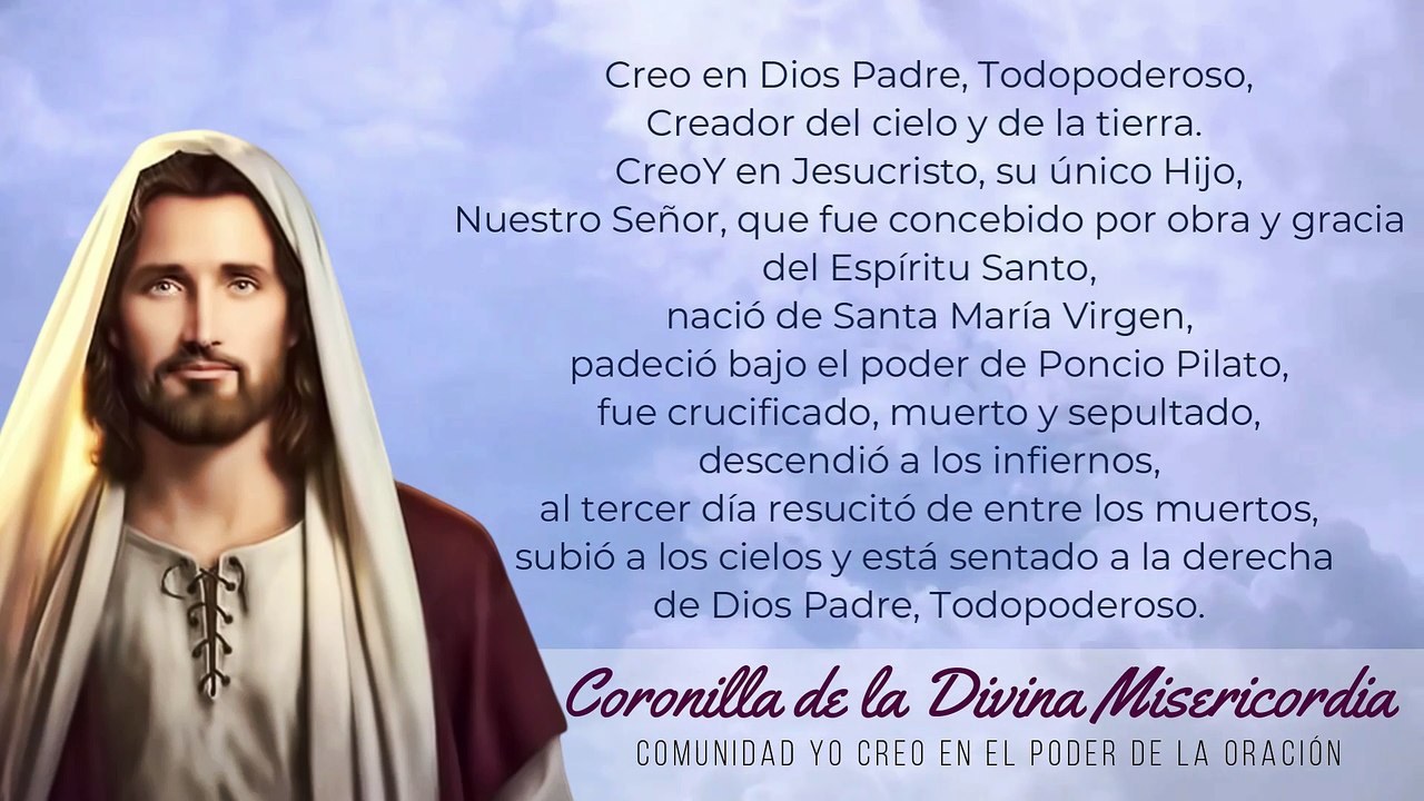 Coronilla de la Misericordia / Domingo 23 de abril de 2023