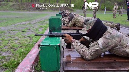 Watch: Volunteers from Ukraine’s Spartan assault brigade train for the planned counter-offensive