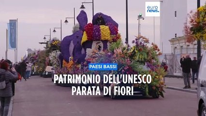 Paesi Bassi, torna la tradizionale "parata dei fiori"