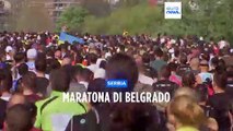 Belgrado, 36esima edizione della maratona. Sul podio un marocchino e un'etiope