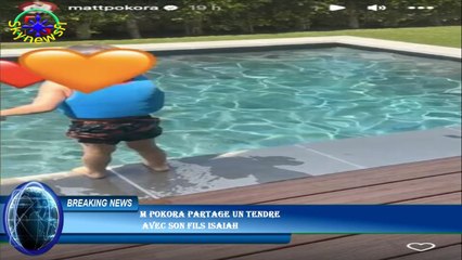 M Pokora partage un tendre  avec son fils Isaiah