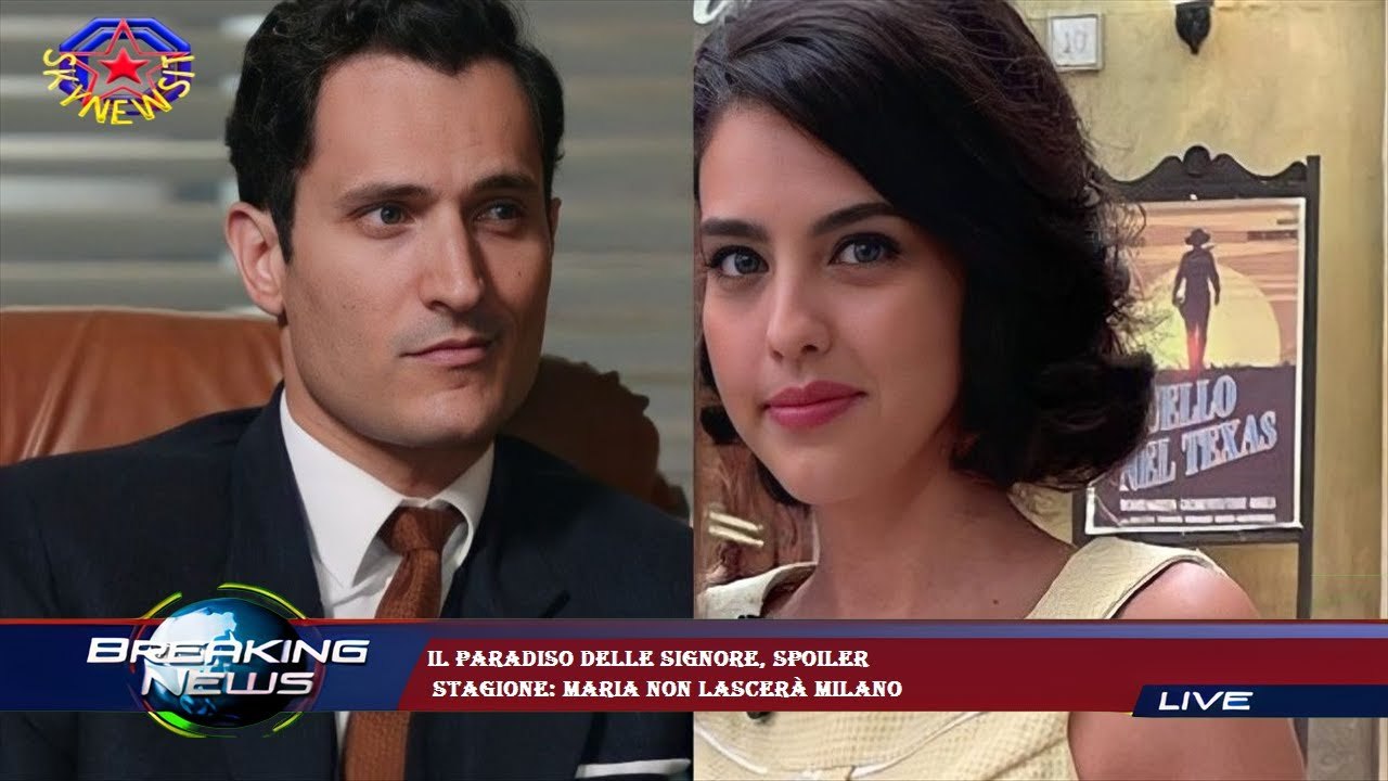 Il Paradiso delle signore, spoiler  stagione: Maria non lascerà Milano