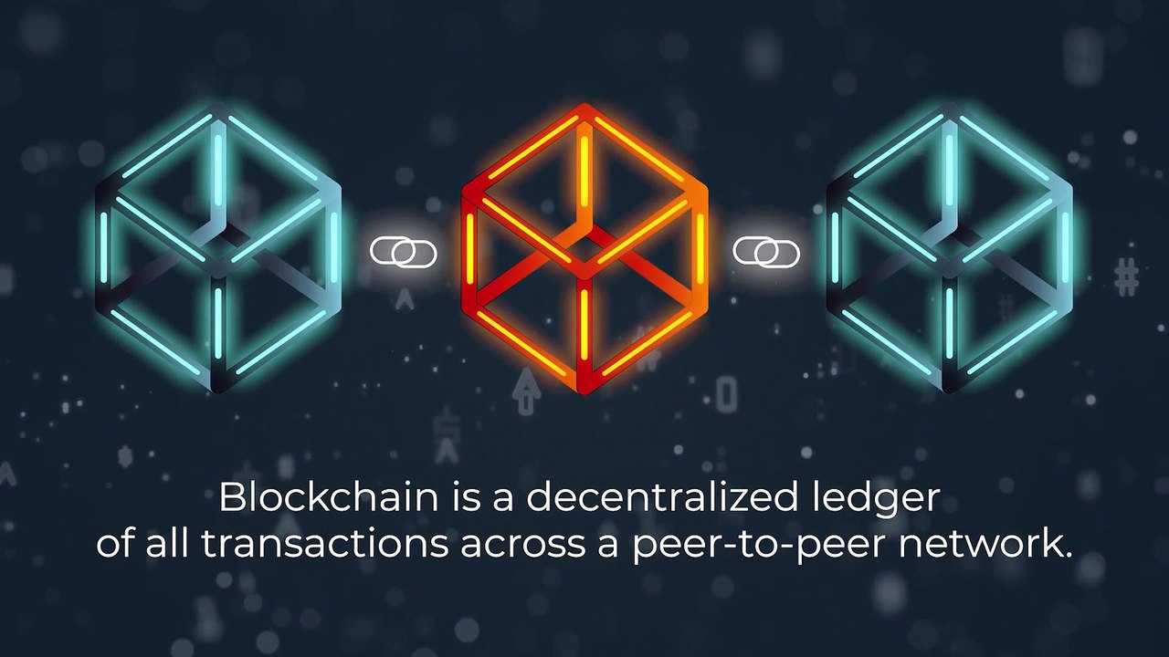 WHAT IS BLOCKCHAIN  Blockchain Explained in 3 Minutes (Animation)