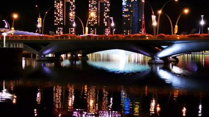 Night View Of Singapore In Hd Quality With Relaxation Music