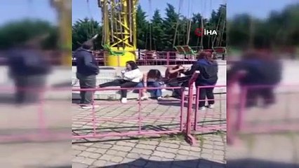 Bursa'da lunapark faciası! Dehşete düşüren anlar kamerada