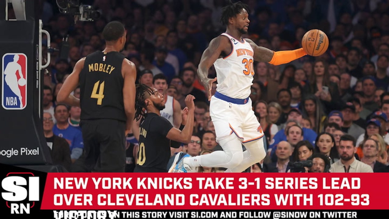 New York Knicks Reign Victorious Over Cleveland Cavaliers at MSG, Take 3–1 Series Lead