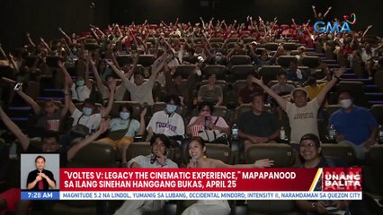 "Voltes V: Legacy The Cinematic Experience," mapapanood sa ilang sinehan hanggang bukas, April 25 | UB