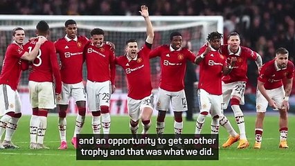 'Let's go' - Man United's Weghorst excited for 'special' FA Cup final