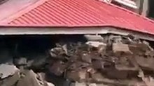 Building collapses in Sango police barracks in Oyo state (video)