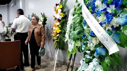 Familiares e amigos se despedem de Jacy Scanagatta na Prefeitura de Cascavel