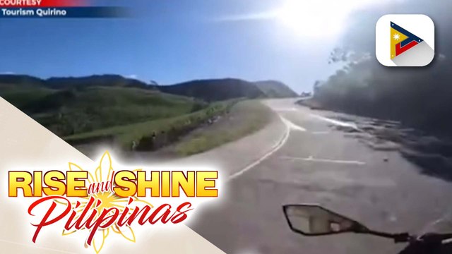 Sen. Christopher ‘Bong’ Go, hinikayat ang mga turista na bisitahin ang Quirino gamit ang motorsiklo