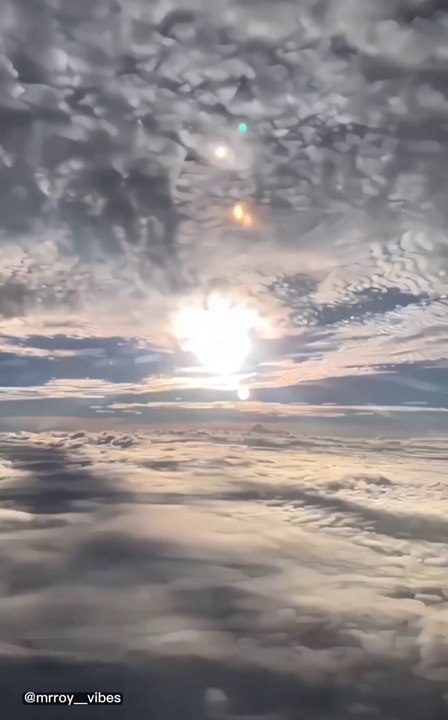 Flying through the Clouds: An Incredible view from Above