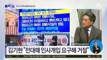 김기현, 전당대회 때 전광훈에 도움 요청?