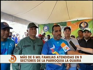 Gobernador de La Guaira ofrece balance de la Jornada de Atención Social Una Estrella de Mar