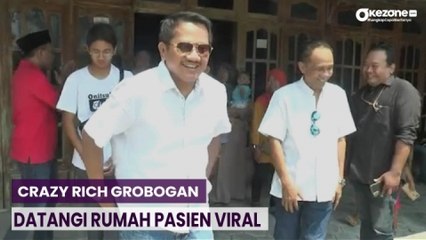Lihat Berita Televisi, Crazy Rich Grobogan Datangi  Rumah Pasien Viral Diduga Diusir RS