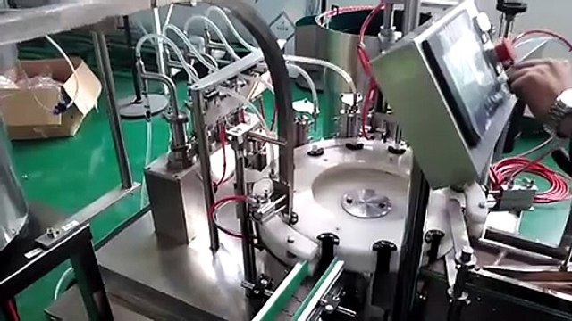 VKPAK Single Piston Glass Container Washer Filling Machine for Small Perfume Bottle Filling Customized Made in China