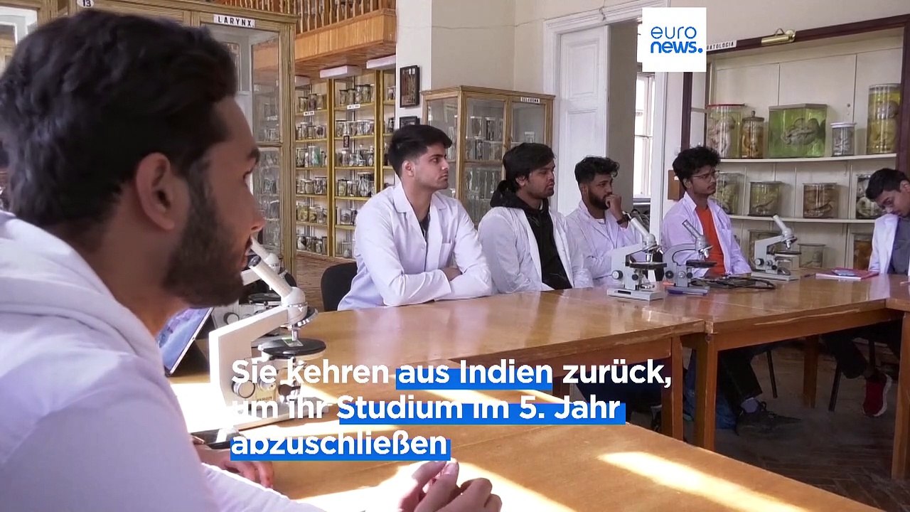 Ausländische Studenten kehren an ukrainische Unis zurück