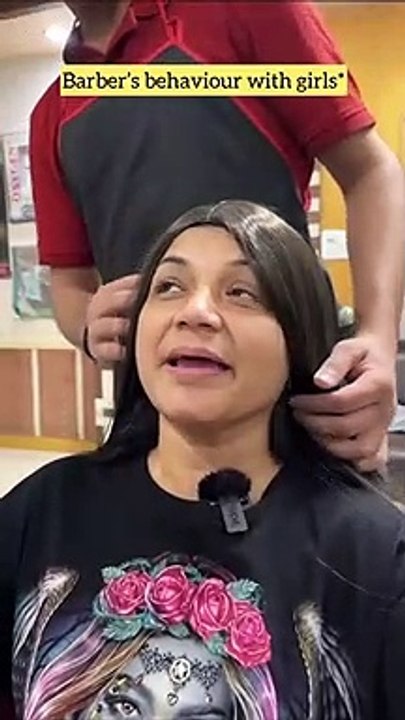 Barber's behaviour with Girls Vs Boys|Raj Grover | #shorts
