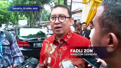 Kata Fadli Zon Soal Jokowi Sebut Prabowo Cocok Dampingi Ganjar di Pilpres 2024