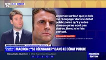Un an après sa réélection, Emmanuel Macron dit vouloir se 