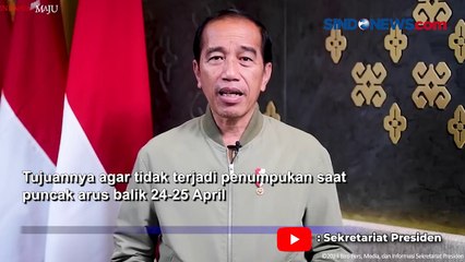 Presiden Jokowi Ajak Masyarakat Kembali Setelah 26 April