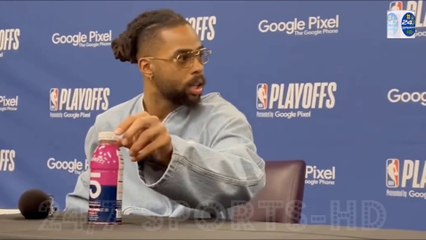 Hilarious Moment: After Lakers Game, D'Angelo Wanted to Promote His Drink But It Wasn't Happening