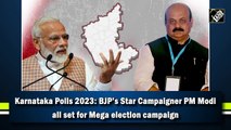 Karnataka Polls 2023: BJP’s Star Campaigner PM Modi all set for Mega election campaign in state