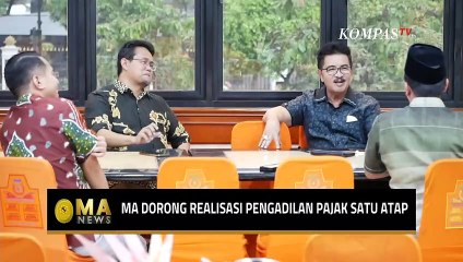 Mahkamah Agung Dorong Realisasi Pengadilan Pajak Satu Atap