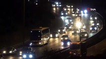 TEM Otoyolu'nun Kocaeli geçişine bayram trafiği yoğunluğu