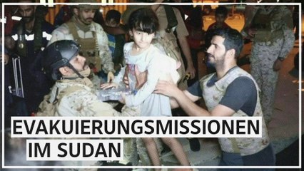 Westliche Regierungen starten Evakuierungsmissionen im Sudan