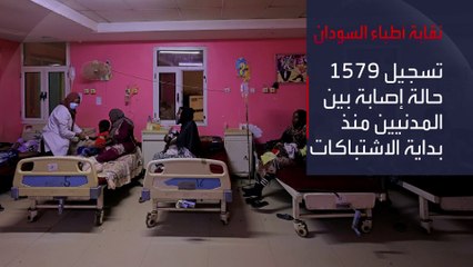 نقابة أطباء #السودان: ارتفاع عدد القتلى المدنيين جراء الاشتباكات إلى 273  #العربية