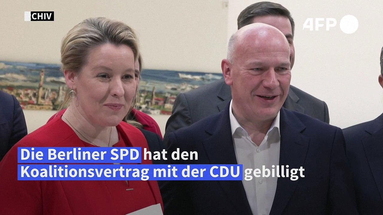 Berliner SPD-Basis billigt mit knapper Mehrheit Koalition mit CDU