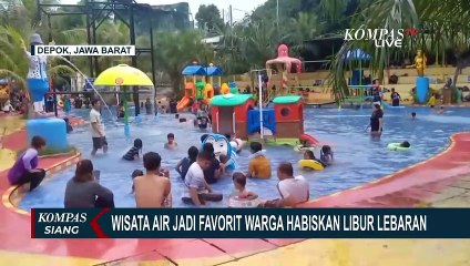 Wisata Air Jadi Pilihan Warga untuk Berlibur di Lebaran, Putri Duyung Depok Diserbu Ribuan Orang!