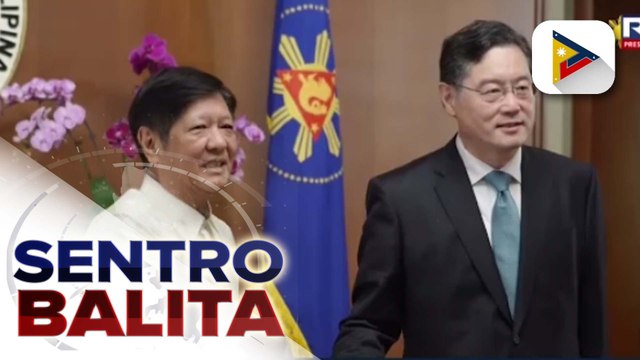 Pres. Marcos Jr. at Chinese FM Qin, nagkasundong magkaroon ng mas maraming linya ng komunikasyon pagdating sa usapin ng WPS