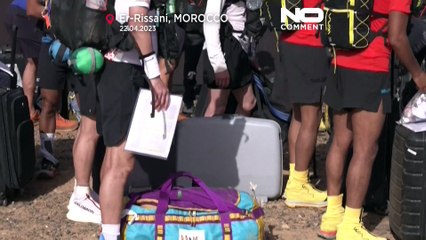 شاهد: أكثر من ألف متسابق يستعدون لـ"ماراثون الرمال" في المغرب