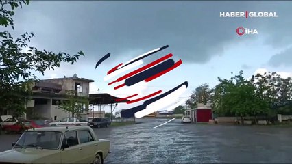 Akdeniz'de büyük panik: İskenderun'da hortum çıktı!